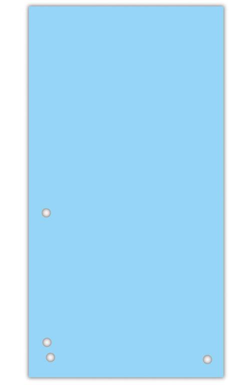 Donau Ločilni listi ozki 235x105mm, modri