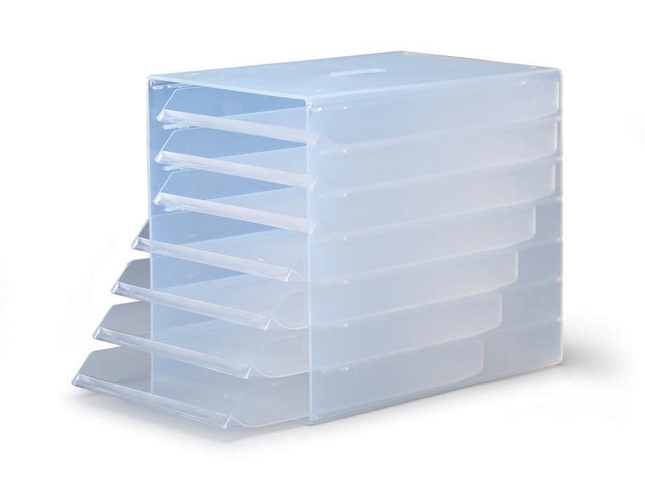 DURABLE Predalnik Idealbox prozoren