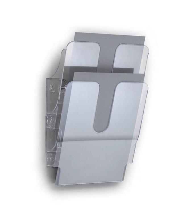 Durable Flexiplus stenski 2 A4 prozoren