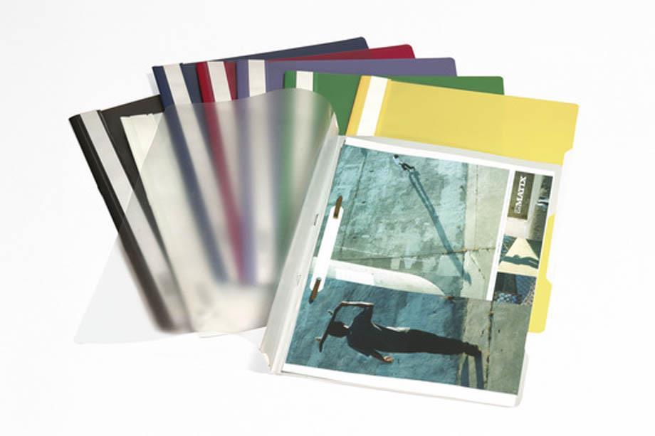 Durable Mapa s sponko (2573) črna