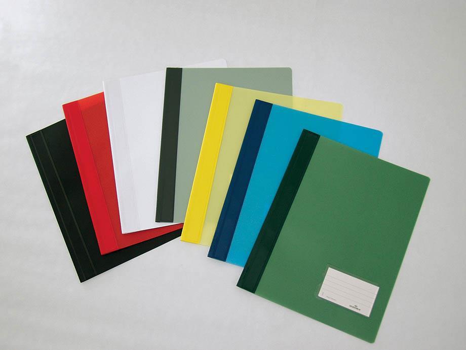 Durable Mapa z mehaniko in zavihkom, rdeča