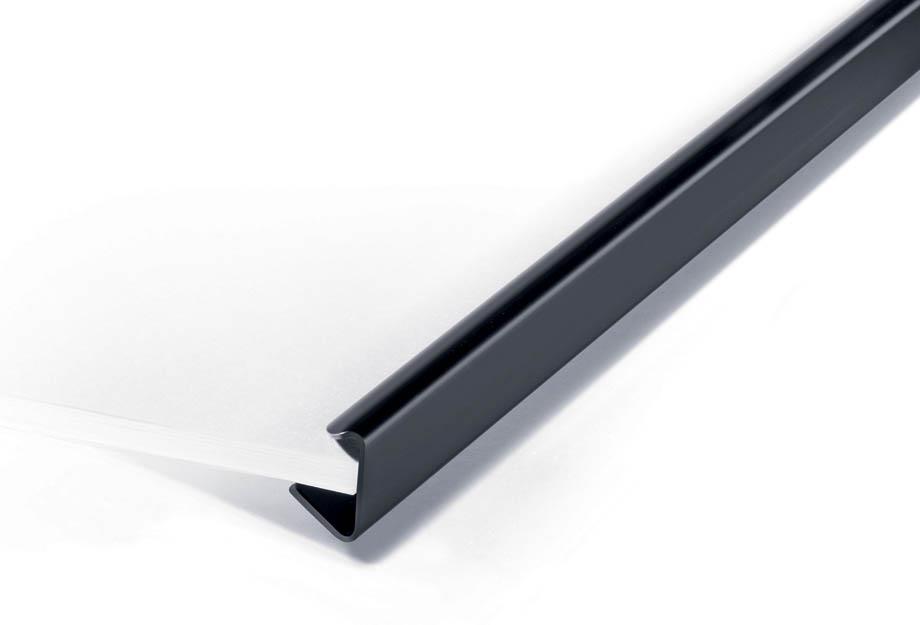 DURABLE Profilna letvica 12mm (2912), črna,