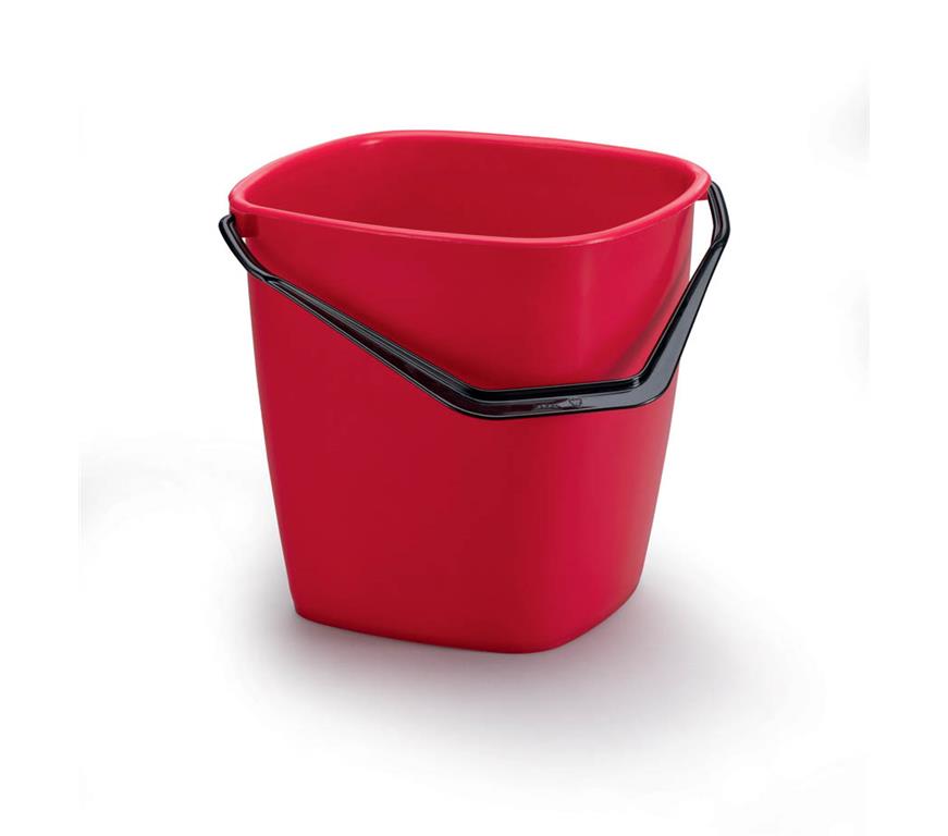 Durable Vedro 9,5l rdeče