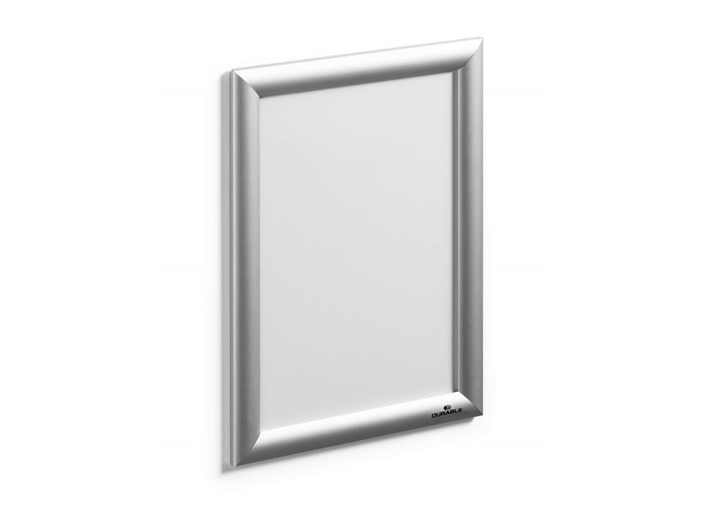 DURABLE Aluminijast okvir Snap A4, srebrn