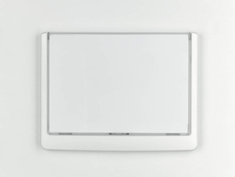 Durable Info ploščica Click 149x105,5mm bela