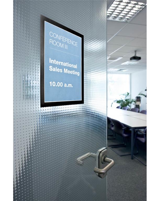 Durable Okvir DURAFRAME A4, črn, 2 kos