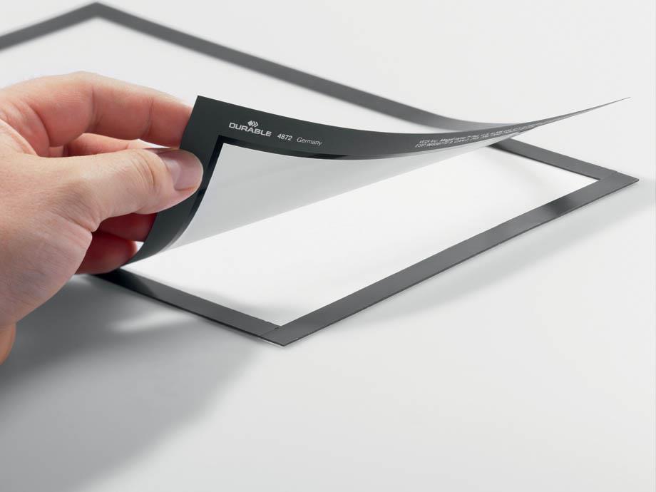 Durable Okvir DURAFRAME A4, črn, 2 kos