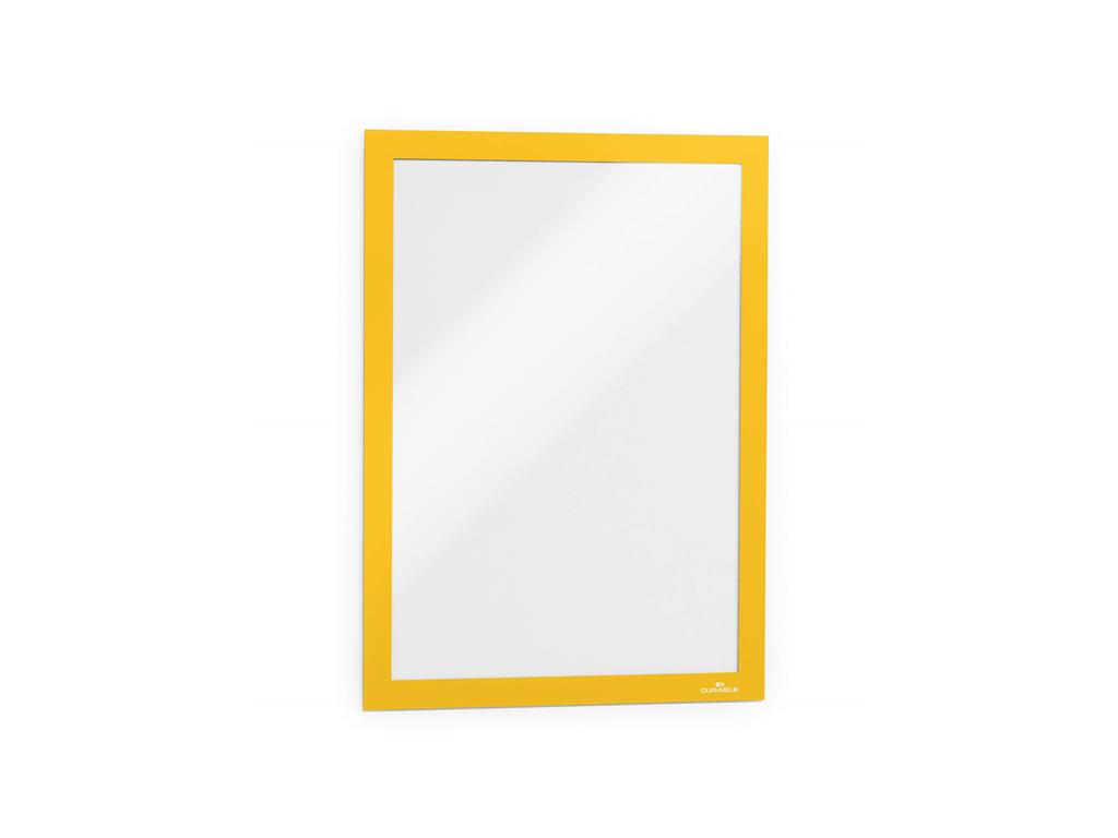 Durable Okvir DURAFRAME A4, rumen, 2 kos