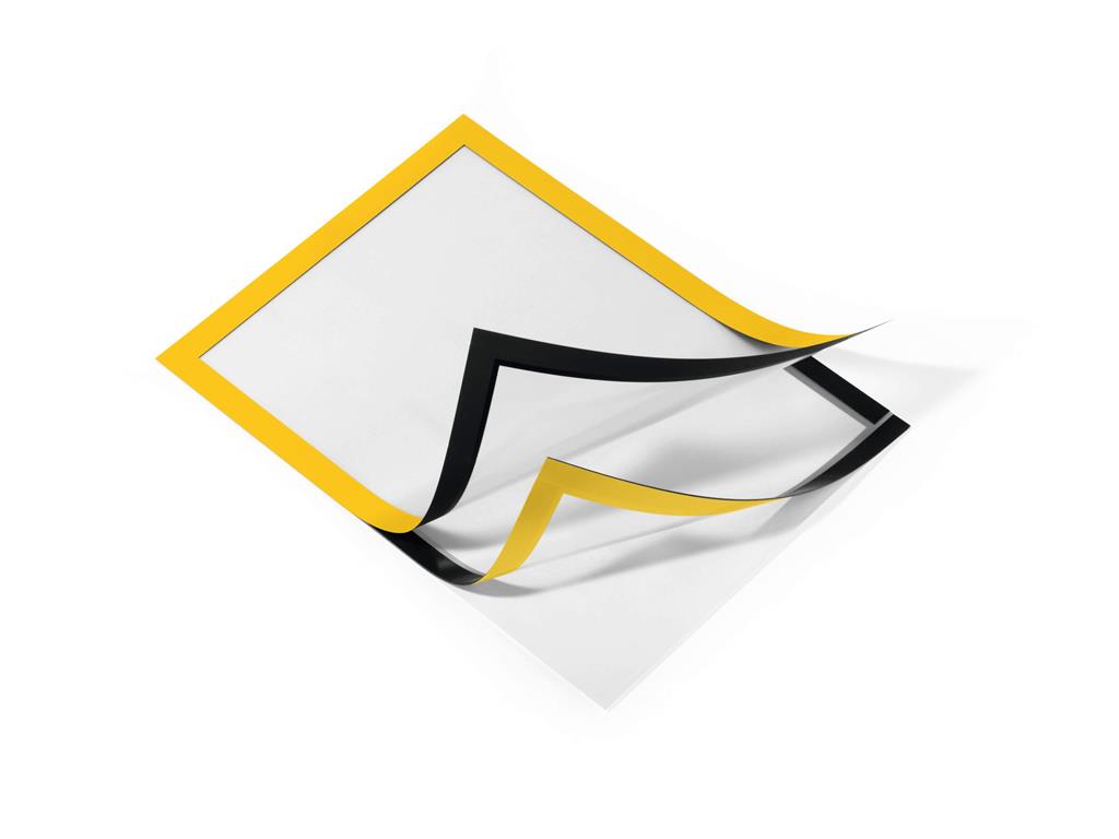 Durable Okvir DURAFRAME A4, rumen, 2 kos