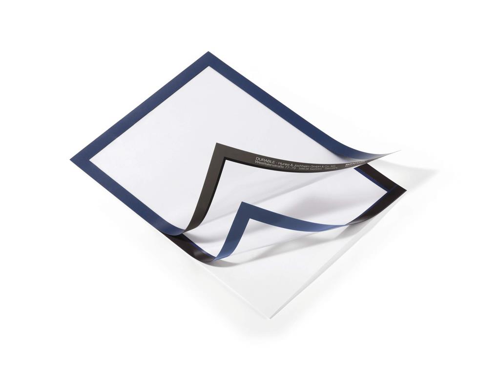 Durable Okvir DURAFRAME A4, t.moder, 2 kos