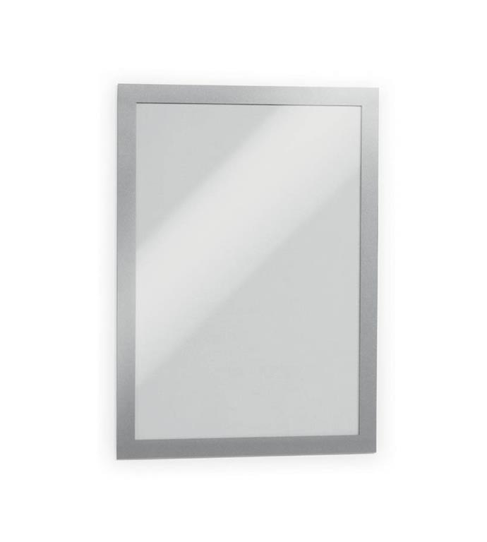 Durable Okvir DURAFRAME A4, srebrn, 2 kos
