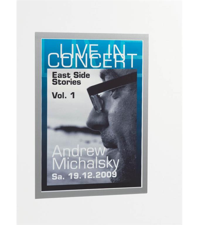 Durable Okvir DURAFRAME A3, srebrn, 2 kos