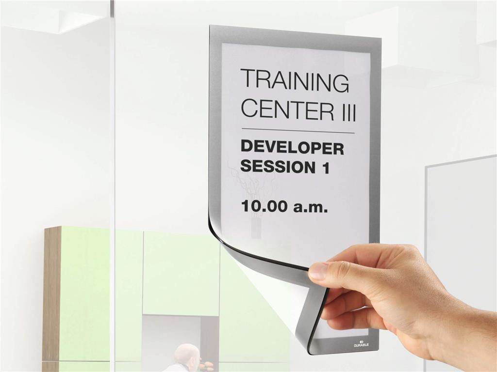 Durable Okvir DURAFRAME A4, srebrn (4899), 1 kos