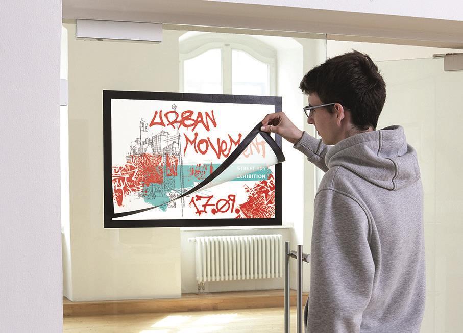 DURABLE Okvir DURAFRAME POSTER A2, črn (4995)