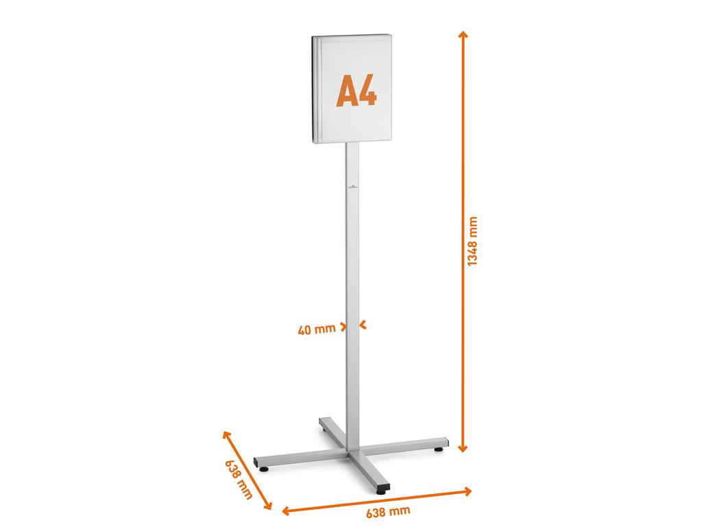 DURABLE Stojalo z okvirjem za postavitev