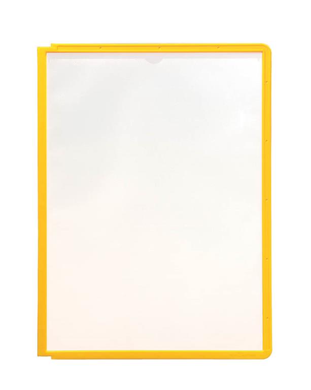 Durable Predstavitvena mapa (5606) rumena, 5 kos