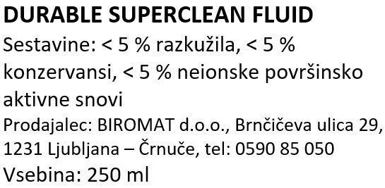 DURABLE Čistilo Superclean, 250 ml (5781)