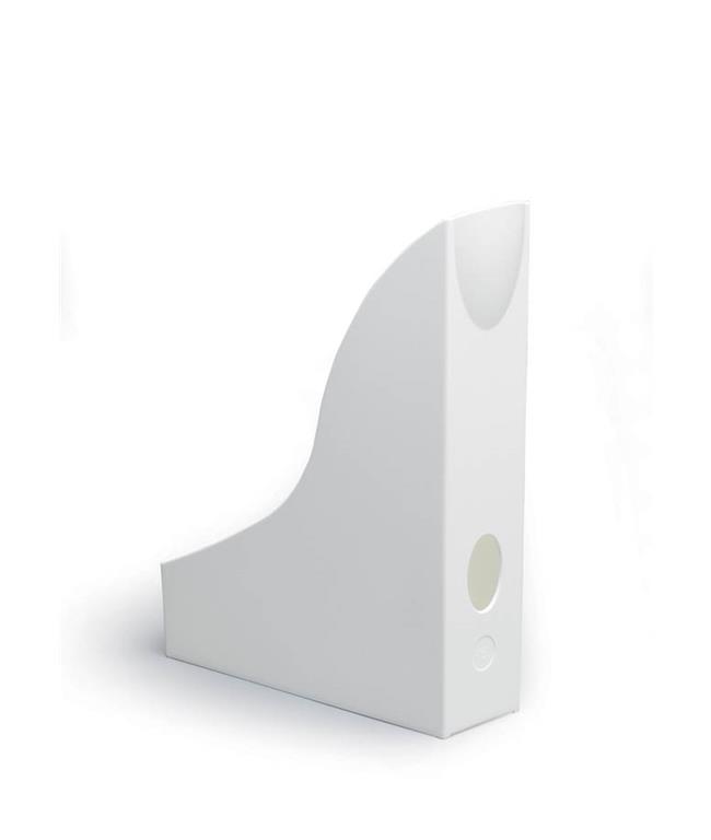 Durable Stojalo za revije BASIC, belo