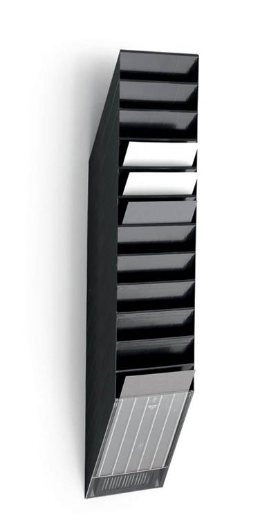Durable Flexiboxx stenski 12 A4 črn