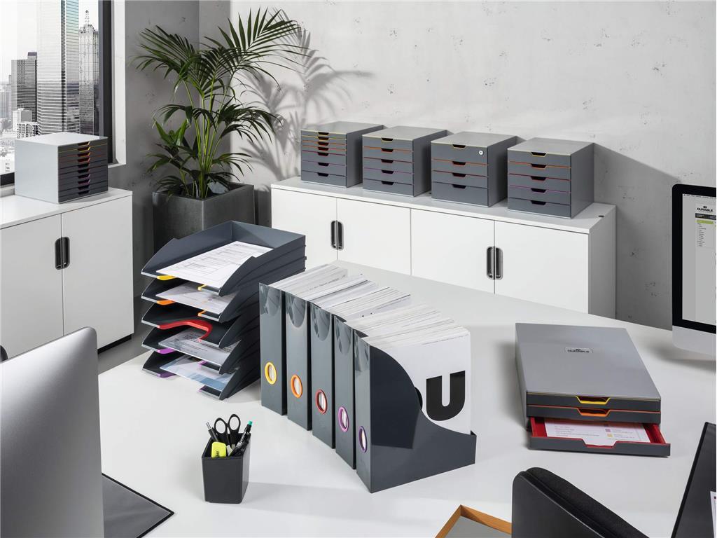 DURABLE Komplet stojal za revije Varicolor