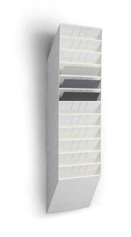 Durable Flexiboxx stenski 12 A4 ležeč bel