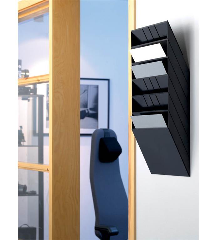 Durable Flexiboxx stenski 6 A4 ležeč črn
