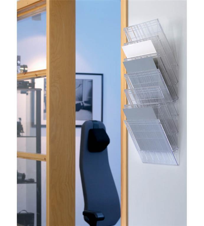 Durable Flexiboxx stenski 6 A4 ležeč prozoren