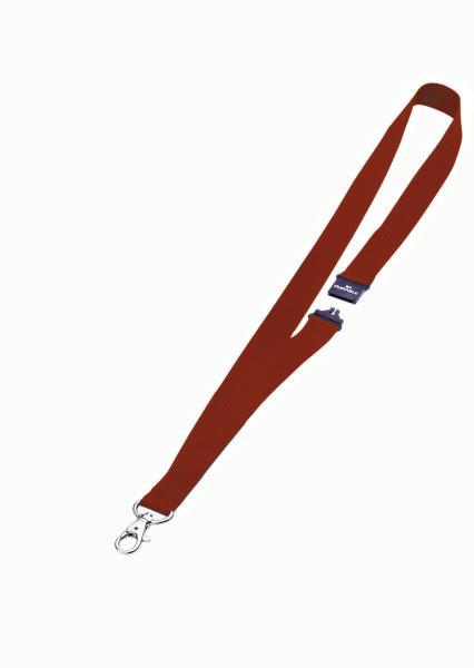 DURABLE Tekstilni trak (8137), rdeč, 10 kos