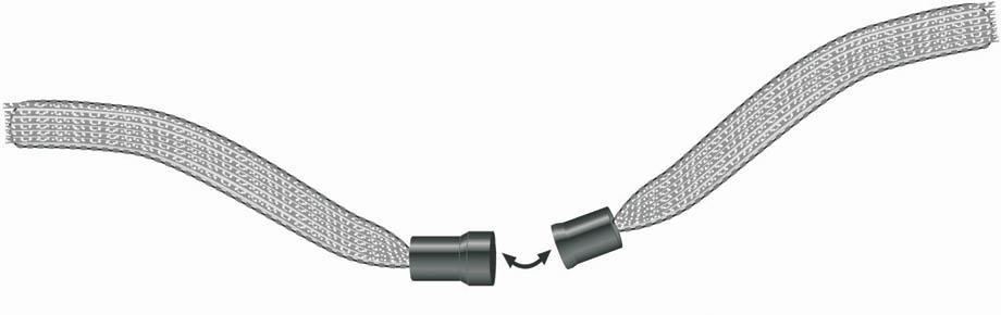 Durable Identifikacijske kartice na vrvici sive