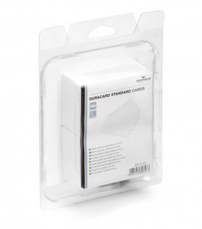 DURABLE DURACARD standardne kartice, 100 kos