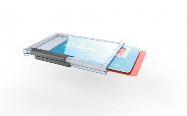 DURABLE Ovitek za magnetne kartice PUSHBOX