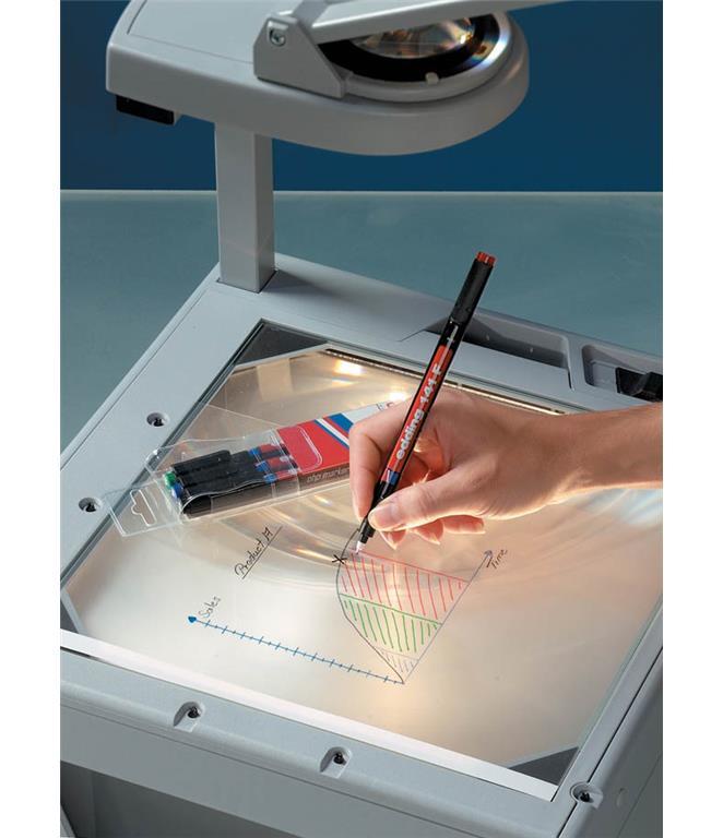 Edding OHP marker E-140, 0,3 mm, zelen