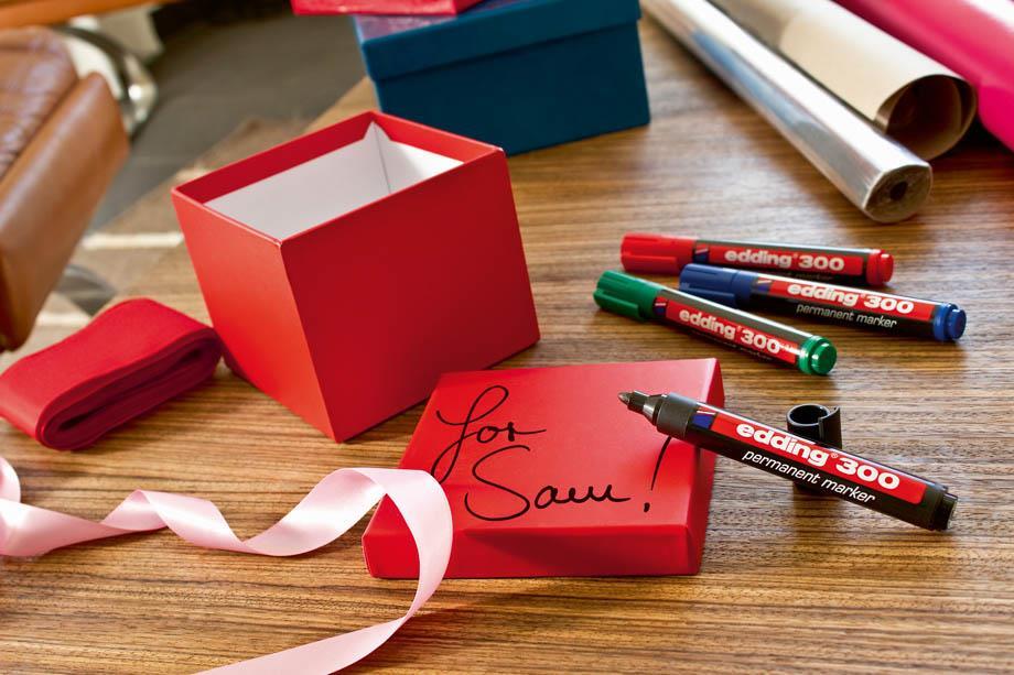 Edding Marker perm. E-300, okr. kon., zelen