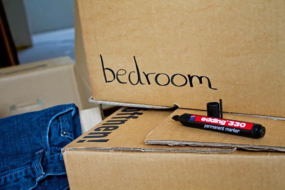 Edding Marker perm. E-330, rez. kon., oranžen