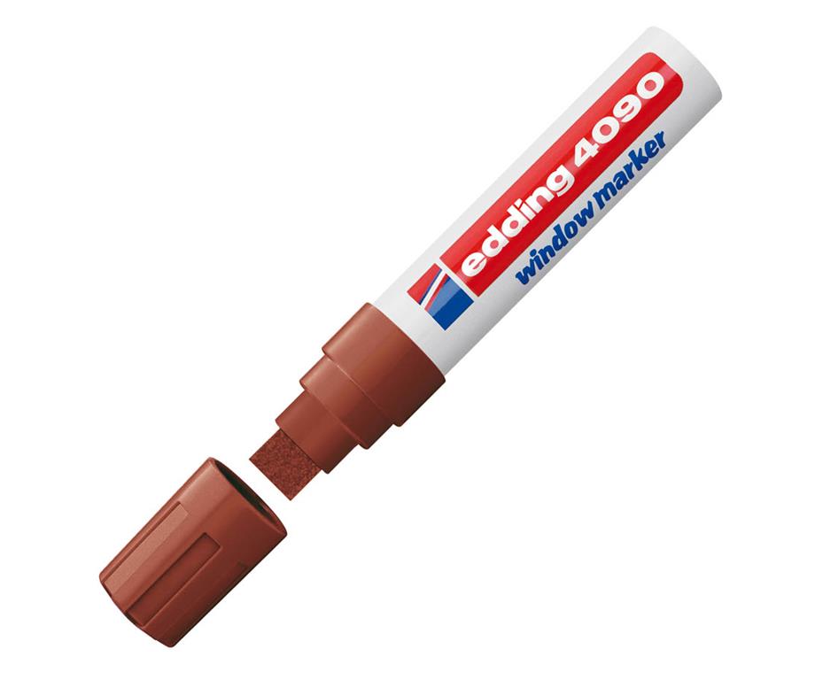 Edding Marker kredni E-4090, 4-15 mm, rjav