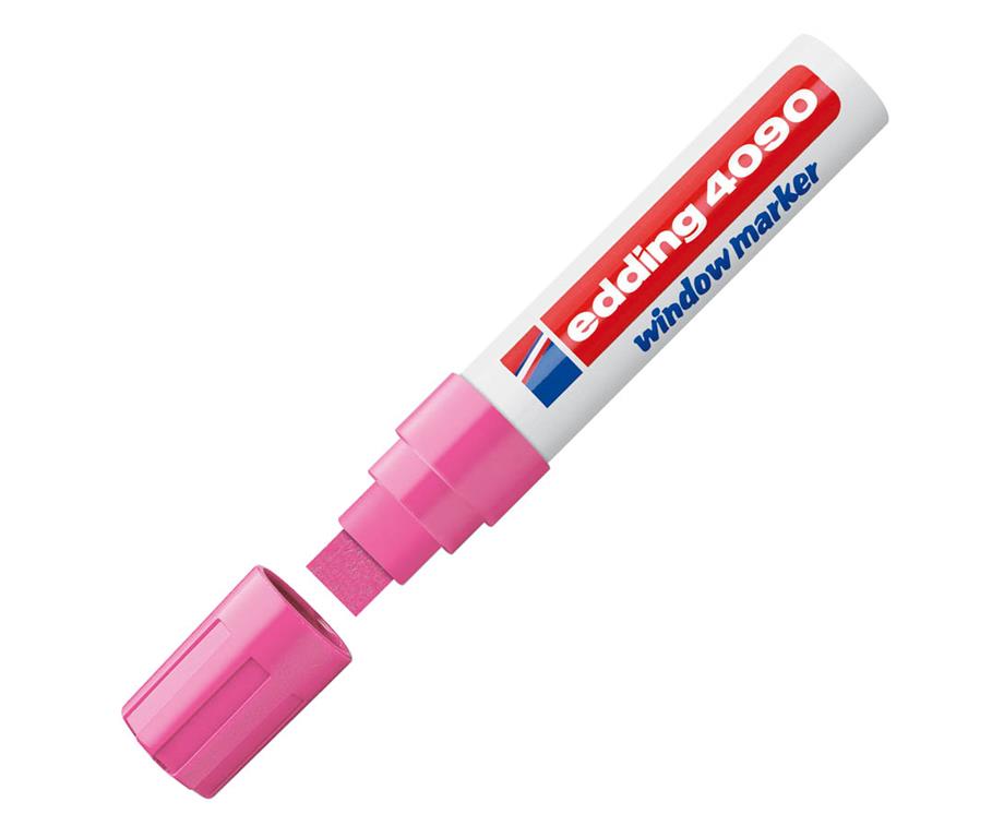 Edding Marker kredni E-4090, 4-15 mm, neon roza