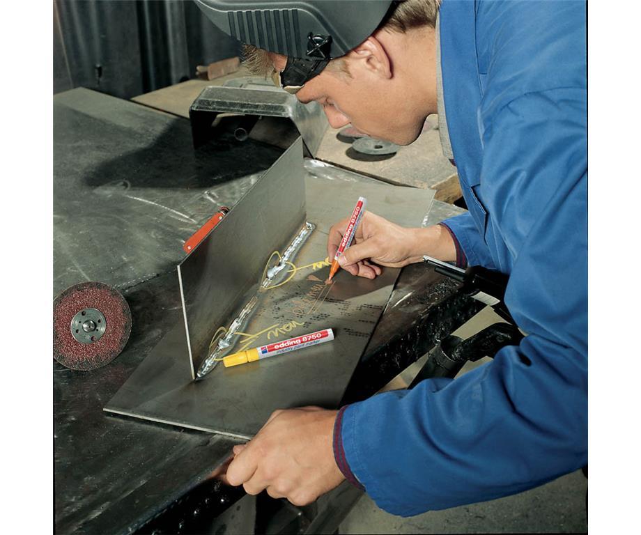 Edding Marker z lakom E-750, 2-4 mm, zlat