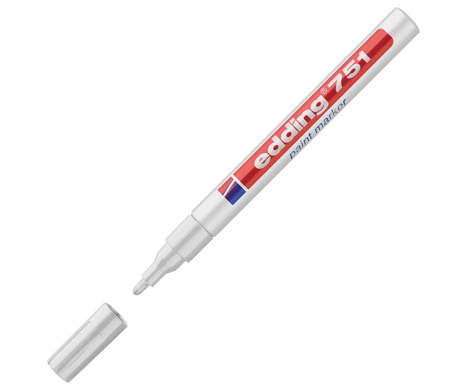 Edding Marker z lakom E-751, 1-2 mm, bel