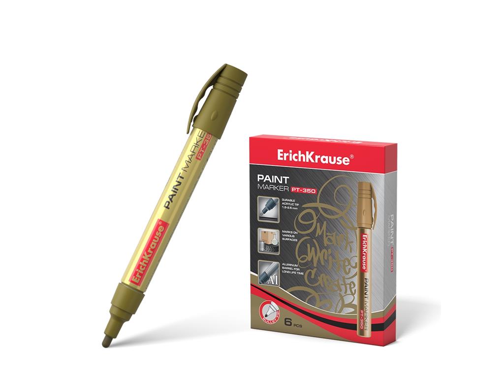 ErichKrause Paint marker PT-350, zlat