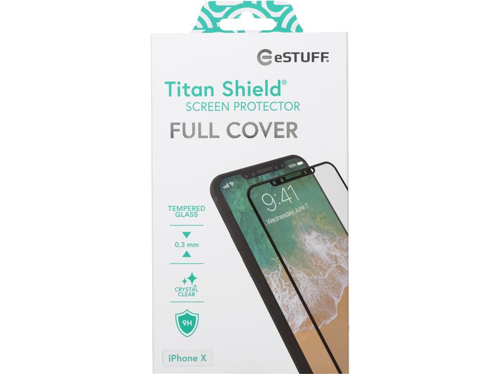 eSTUFF Zaščitno steklo iPhone 11 Pro/Xs/X Full