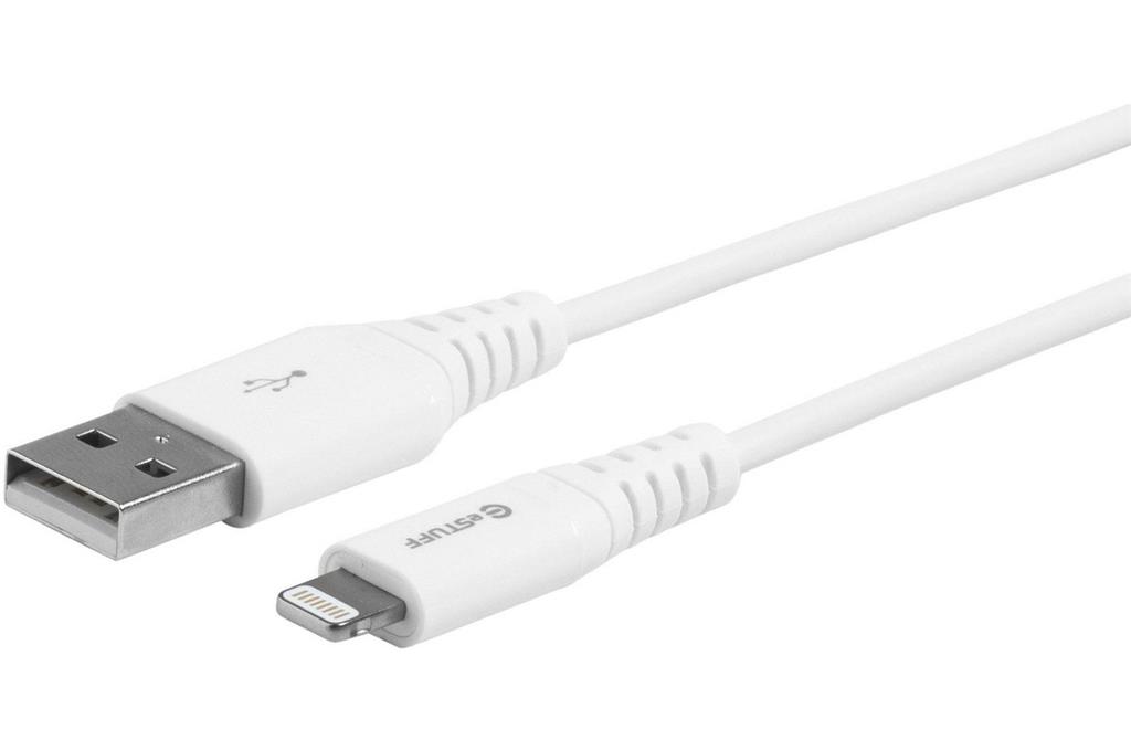 eSTUFF Lightning kabel MFI 0.15m, bel