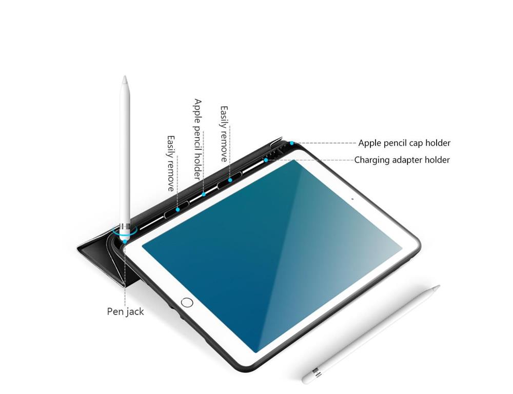 eSTUFF iPad Air 5/4 10.9 SEATTLE Pencil