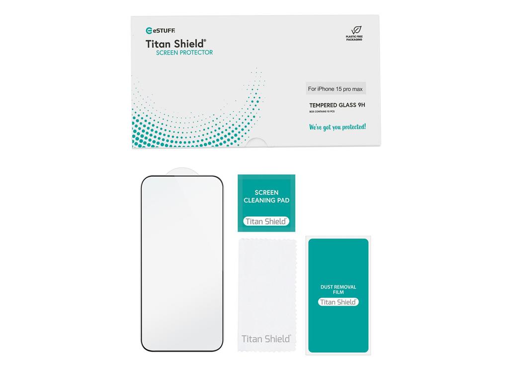 eSTUFF Zaščita zaslona iPhone 15 Pro Max