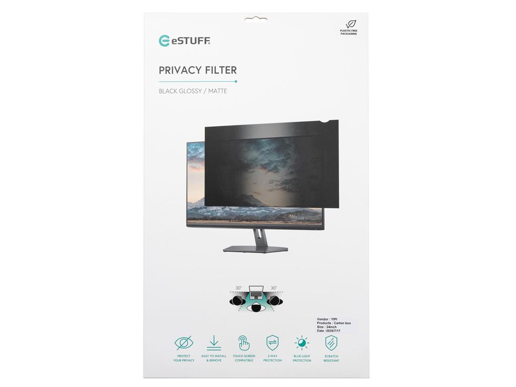 eSTUFF Filter zasebnosti 55" 16:9