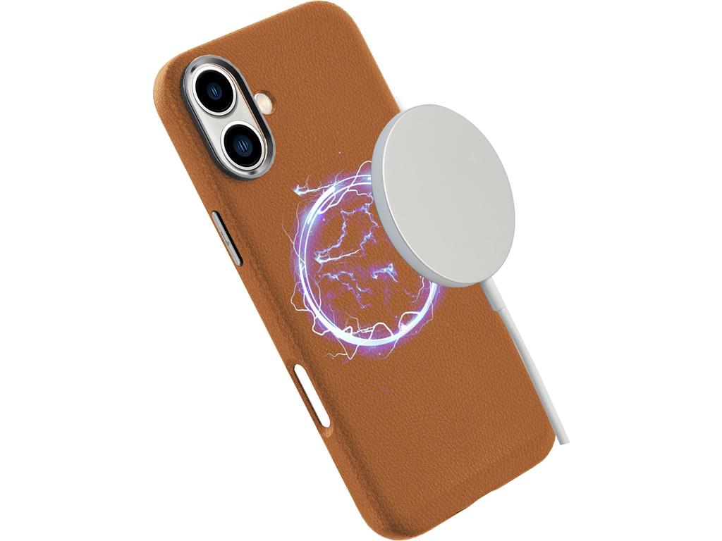 eSTUFF VENICE iPhone 16 usnjen magnet.