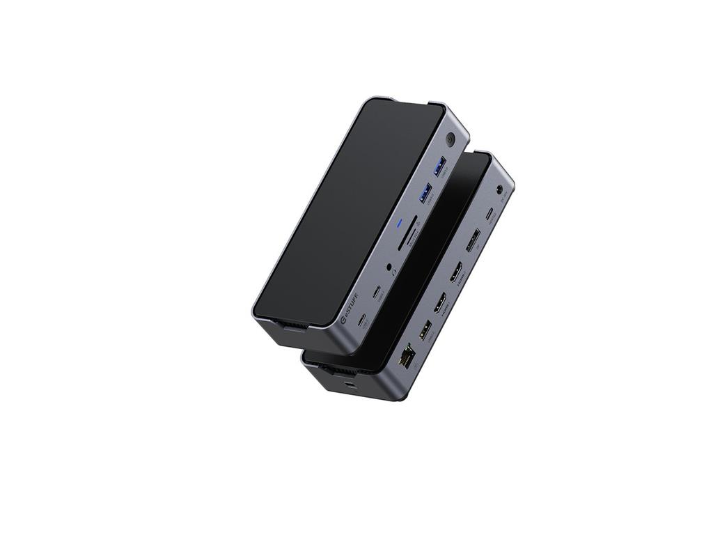 eSTUFF Trojna 4K USB-C docking postaja