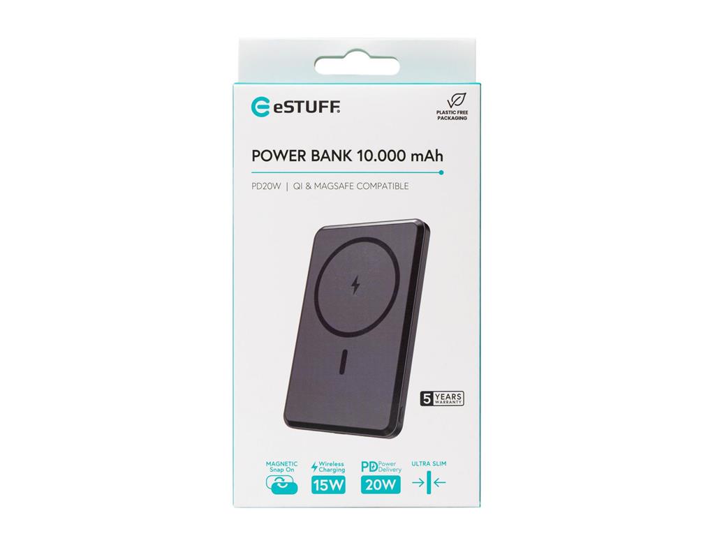 eSTUFF Prenosna baterija 10.000 mAh