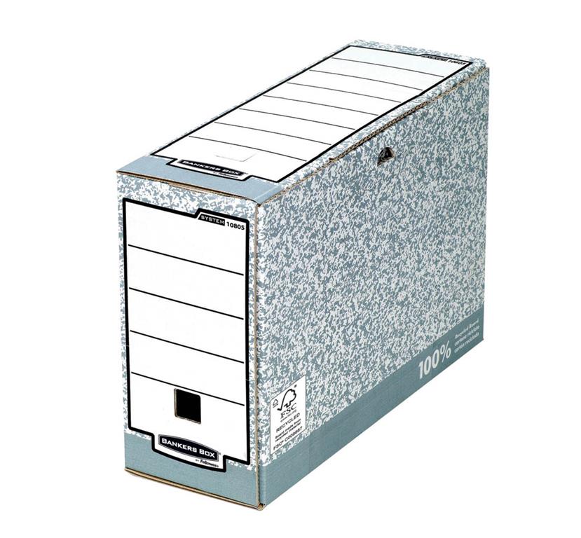 Fellowes Arhivska škatla, 105x260x315mm, 10 kos