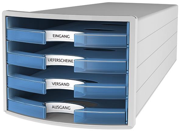HAN Predalnik IMPULS odprt prosojno moder