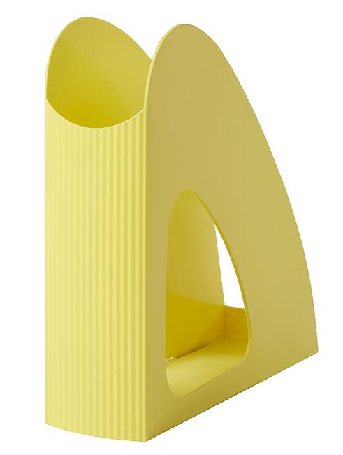 HAN Stojalo za revije Re-LOOP, rumeno